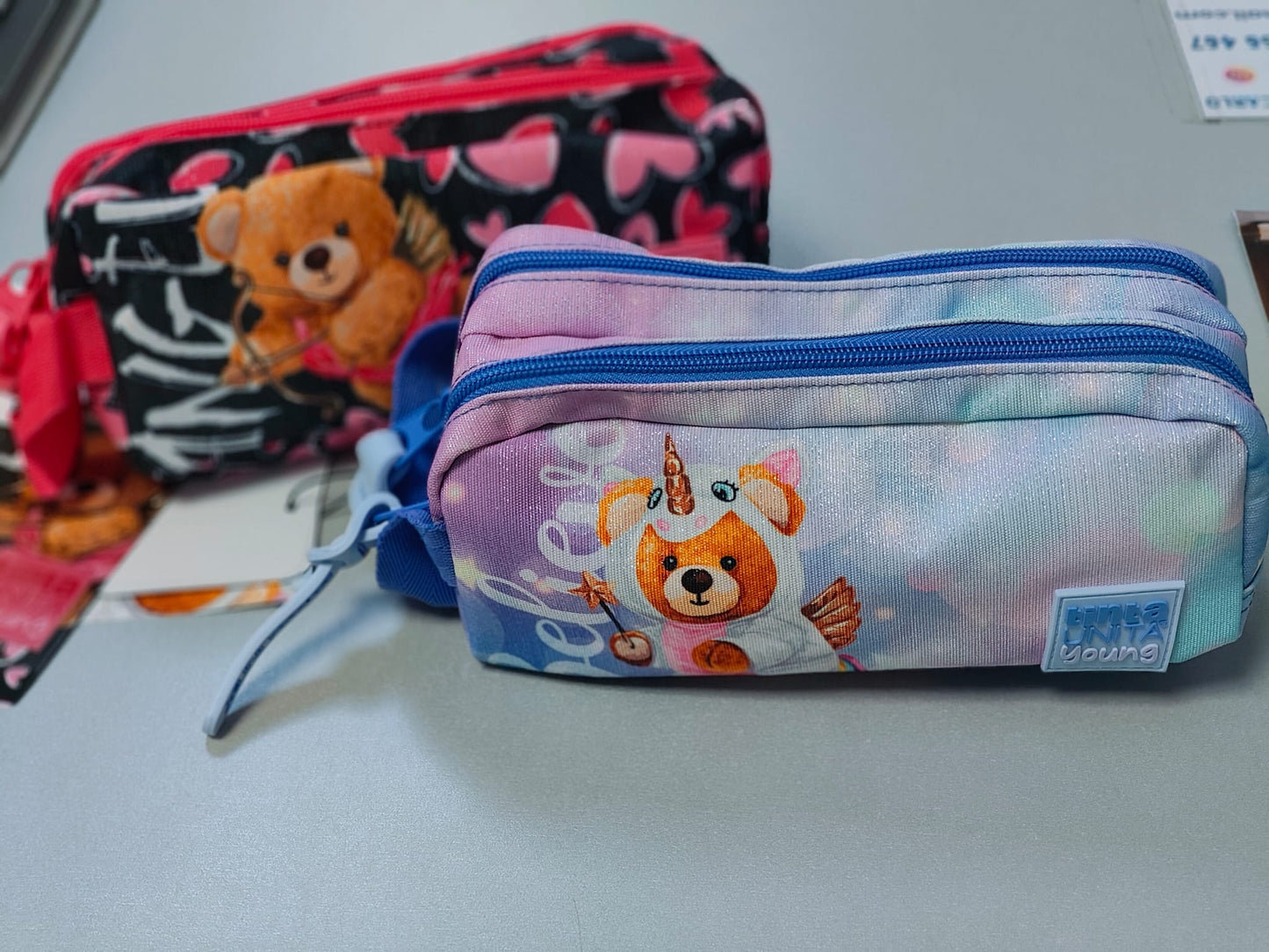 Astuccio 2 Zip Young tintaUNITA