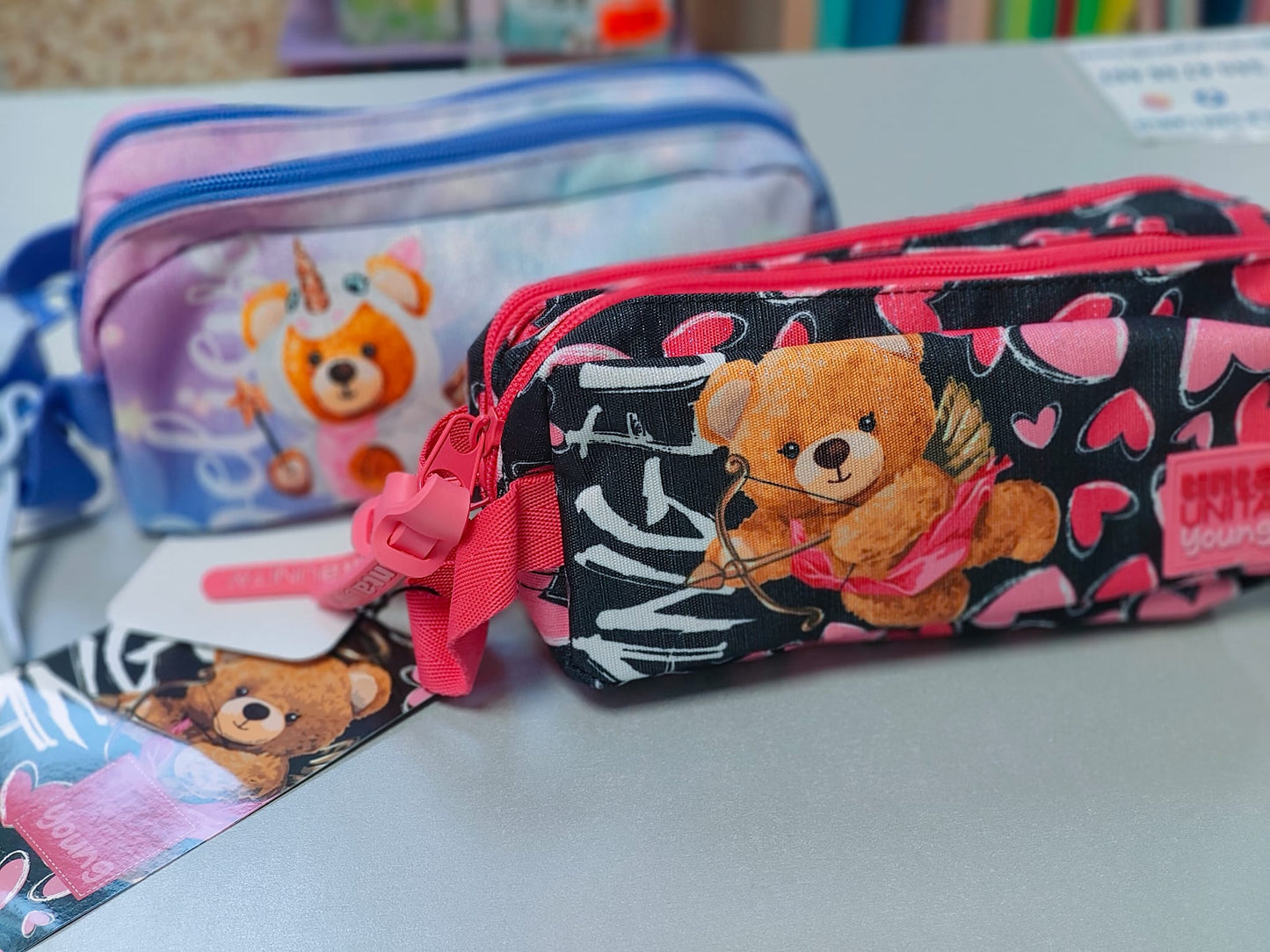 Astuccio 2 Zip Young tintaUNITA