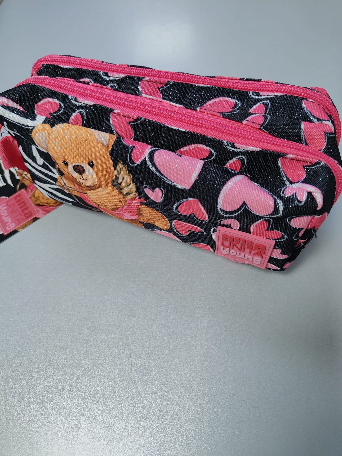 Astuccio 2 Zip Young tintaUNITA