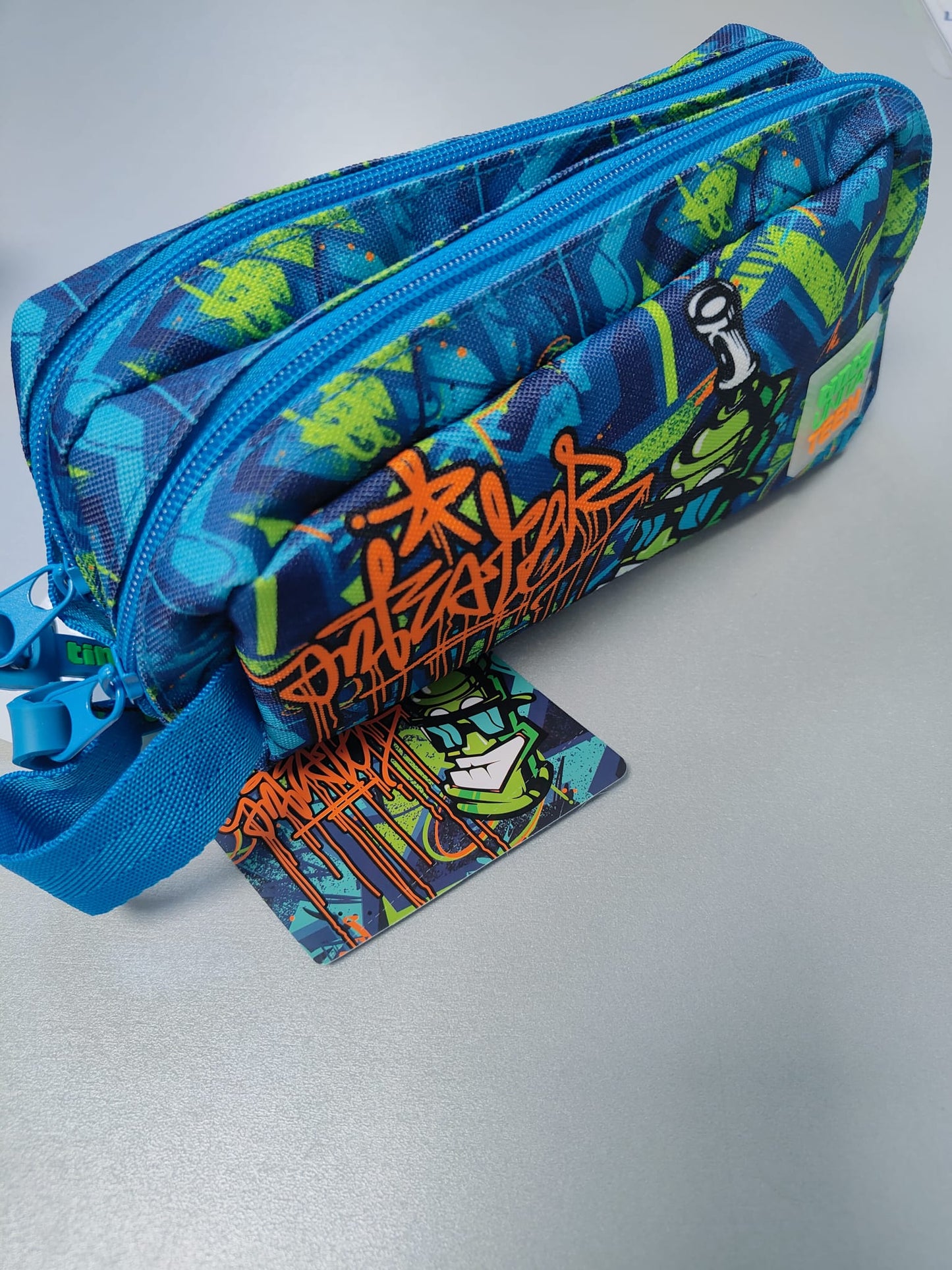 Astuccio 2 zip Teen tintaUNITA