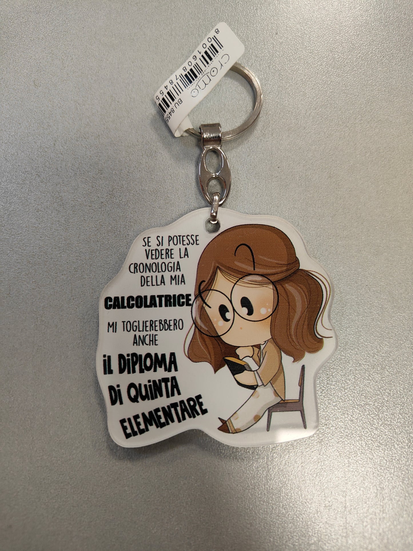 Portachiavi LE BUBINE - CROMO