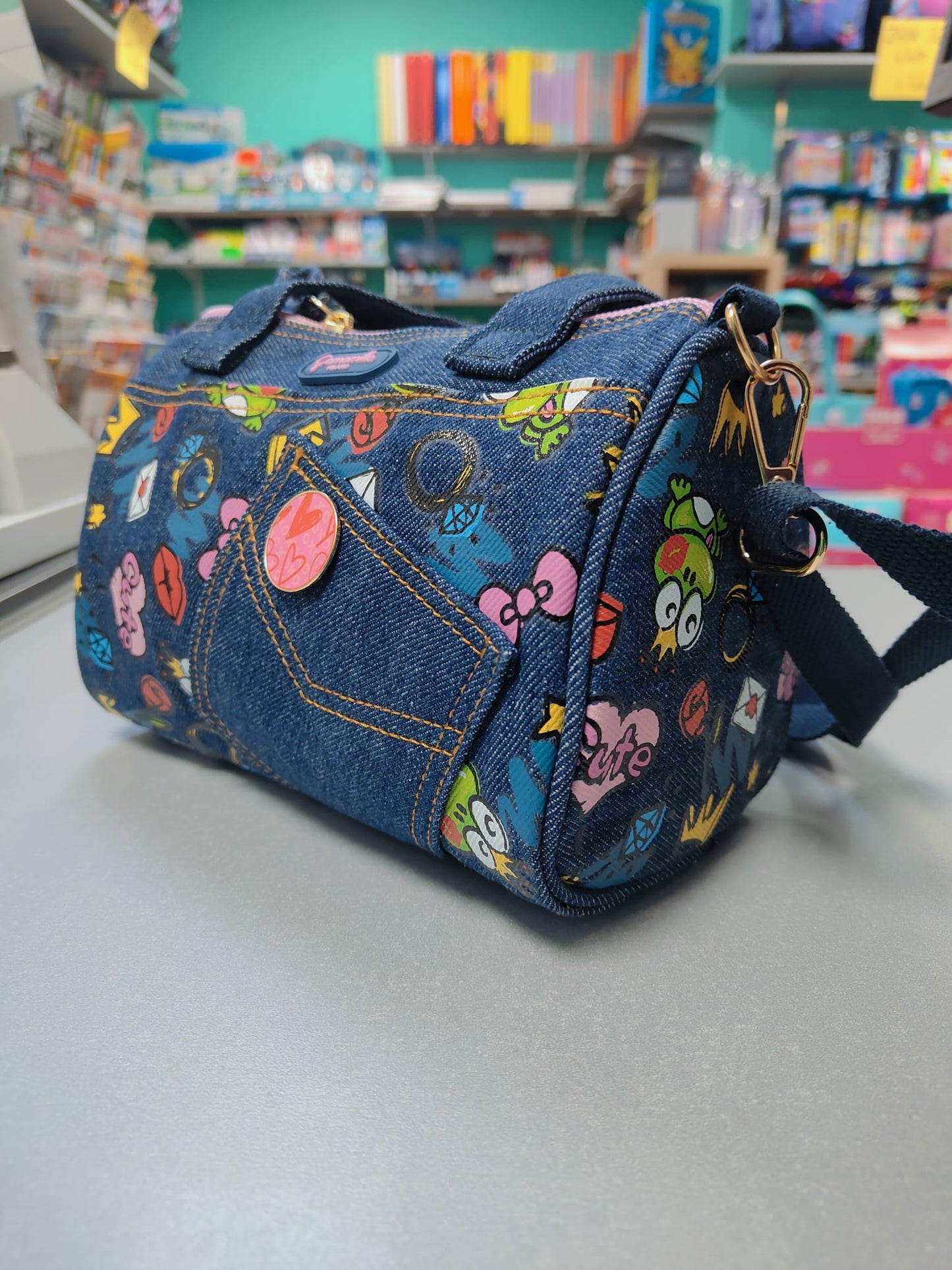 Borsa Bauletto con tracolla - Camomilla