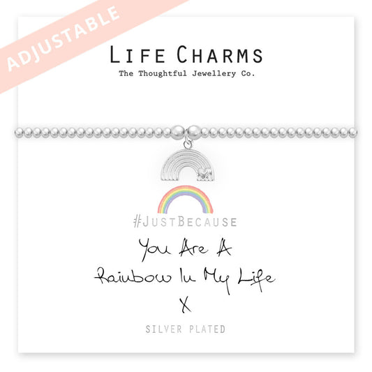 Braccialetto Life Charms - Rainbow