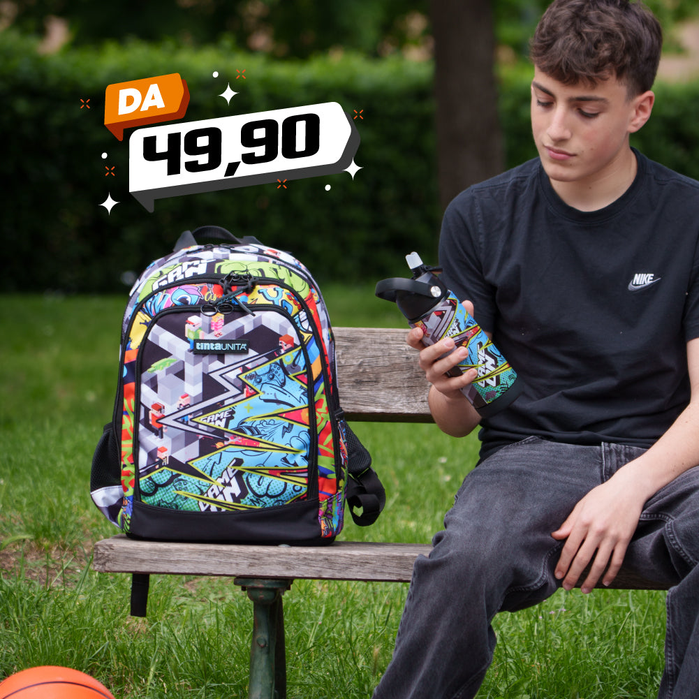 Zaino Scuola tintaUNITA TEEN BOY DREAM