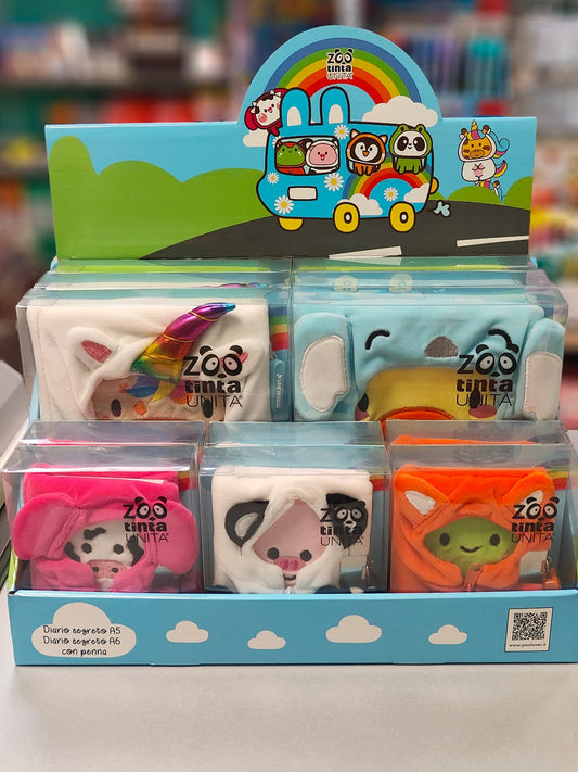 Diario Segreto tintaUnita Zoo Peluche