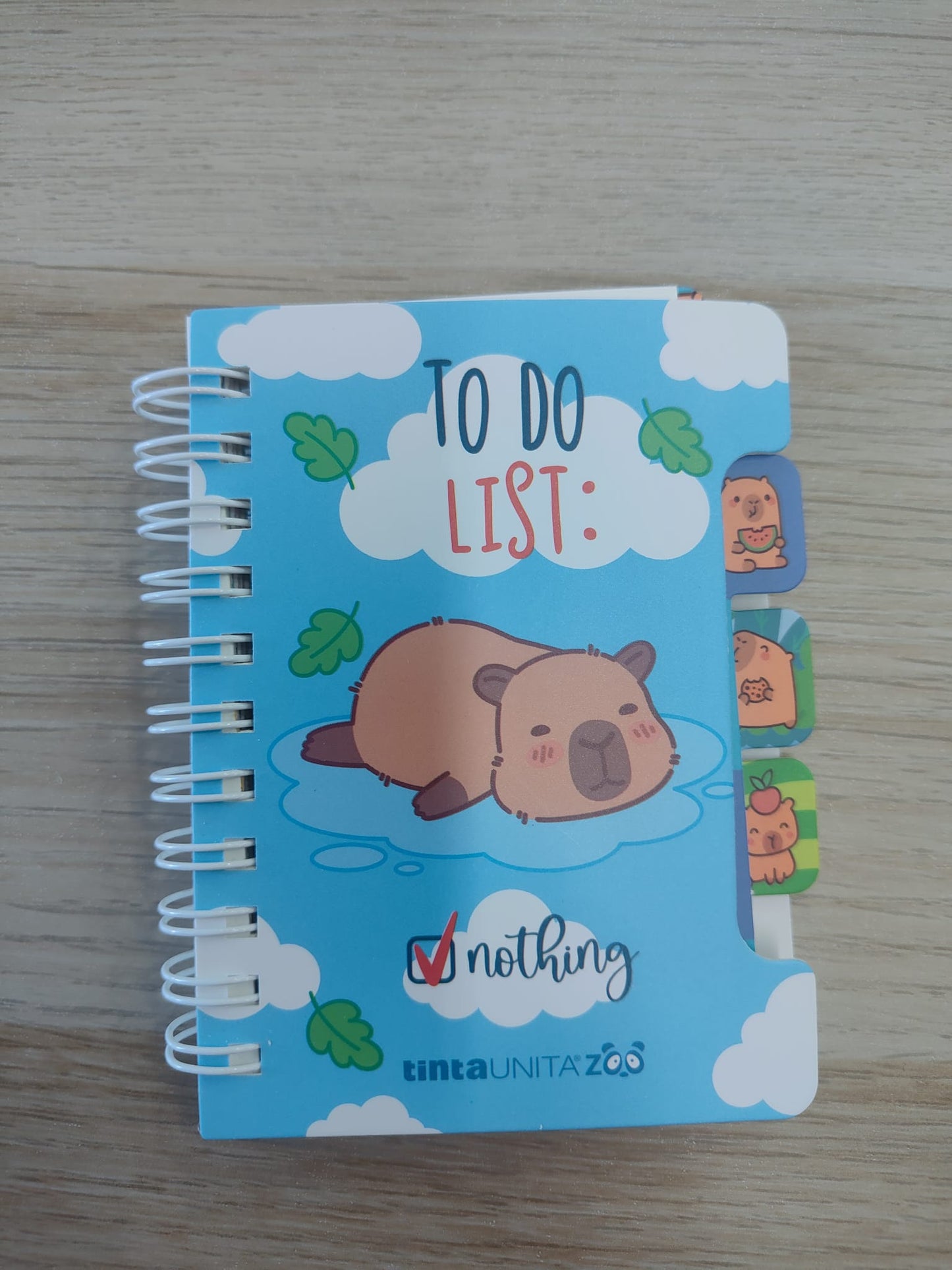 MINI BLOCCHETTO Capibara - tintaUNITA