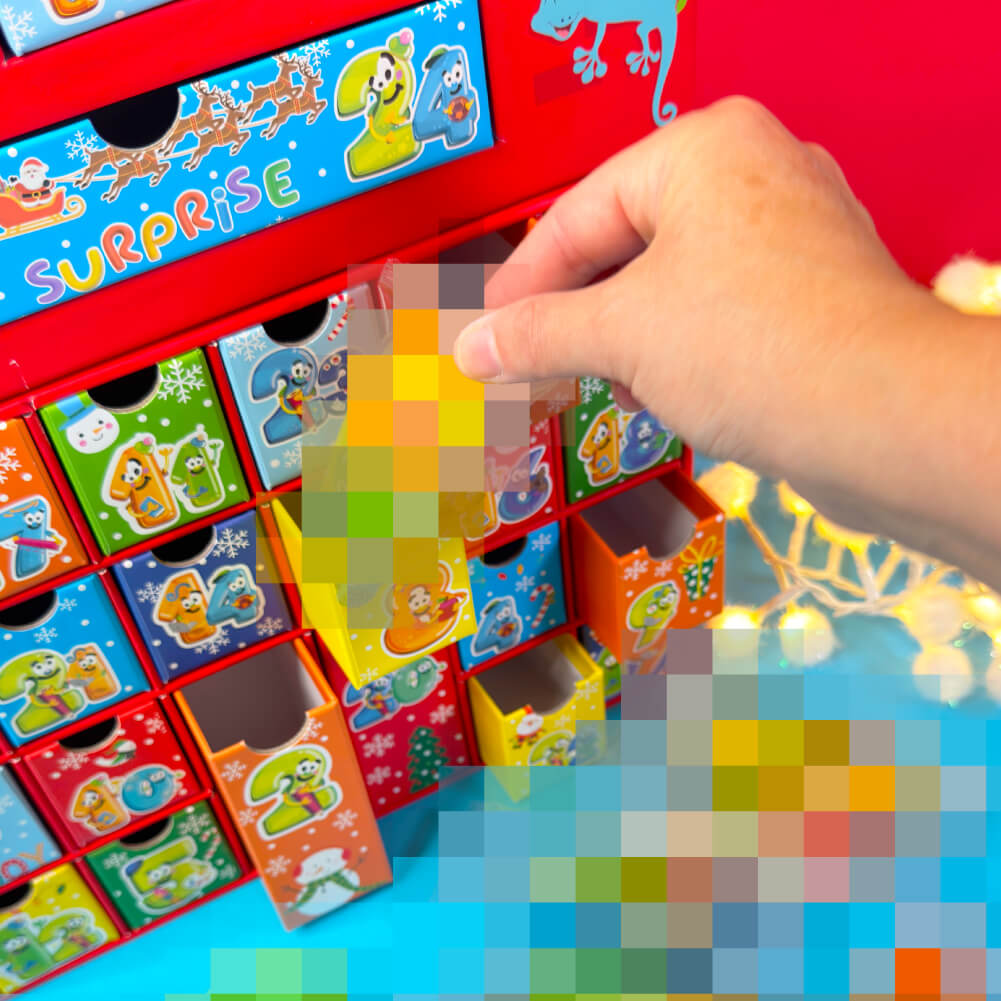 CALENDARIO DELL'AVVENTO PLAYDOH - tintaUNITA