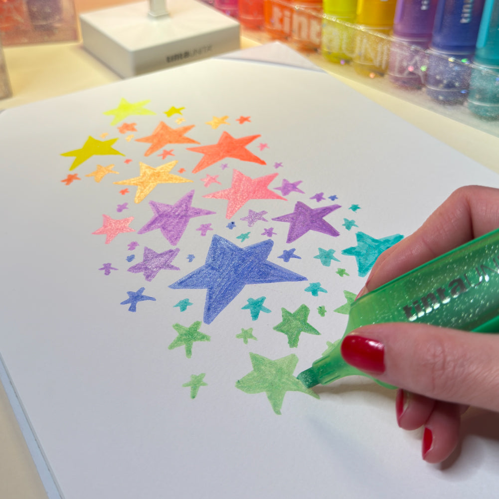 EVIDENZIATORI GLITTERATI - tintaUNITA