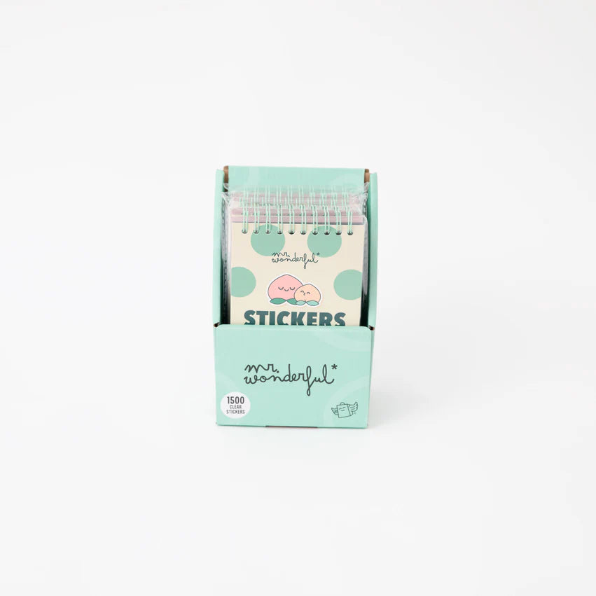 Blocco adesivo trasparente - Adesivi e divertimento - Mr.Wonderful