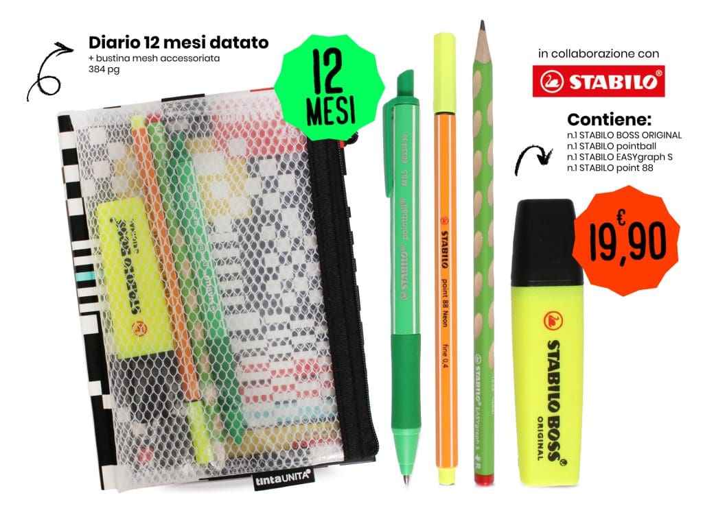 Diario Scuola STABILO - tintaUNITA