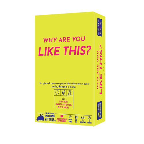 WHY ARE YOU LIKE THIS?