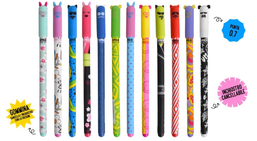 Box regalo PENNE CANCELLABILI - tintaunita