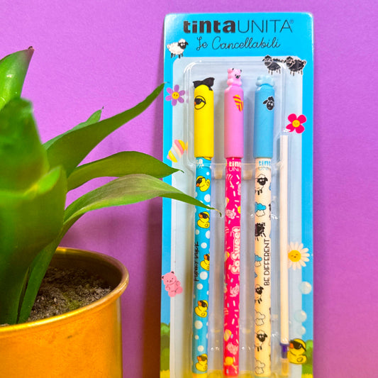 SET PENNE CANCELLABILI PRIMAVERA - tintaUNITA