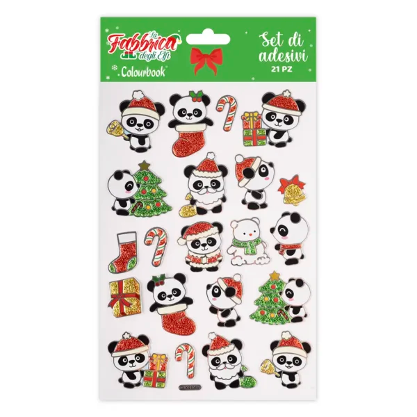 SET STICKERS NATALIZI - Colourbook