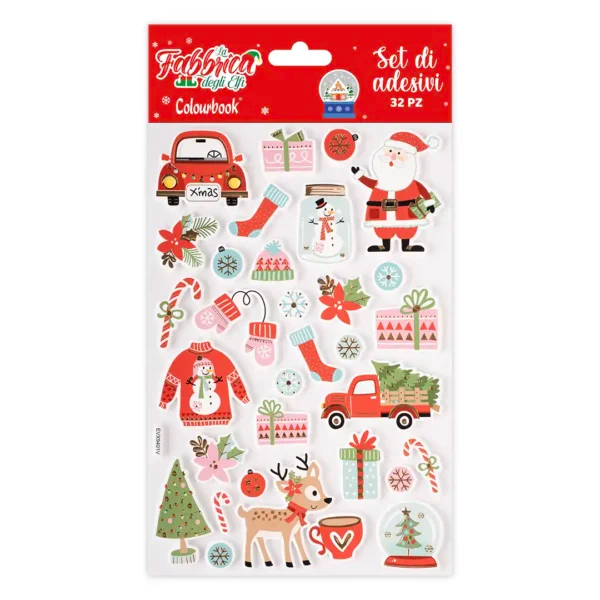 SET STICKERS NATALIZI - Colourbook