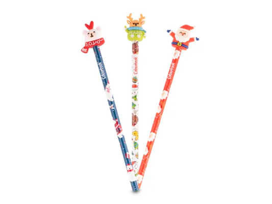 SET 3 MATITE HB NATALIZIE - Colourbook