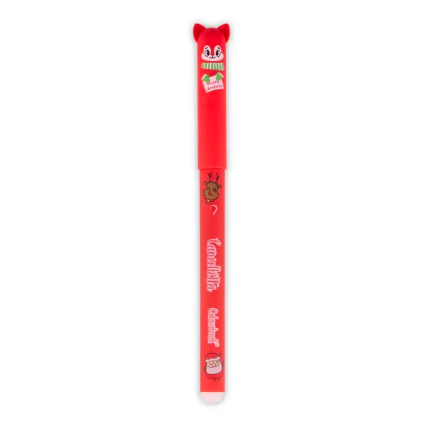 SET 2 PENNE GEL CANCELLABILI Beary Merry Christmas - Colourbook