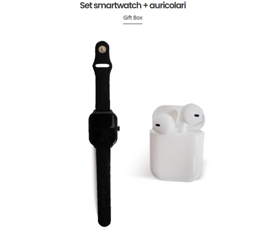 Smartwatch con auricolari - tintaUNITA