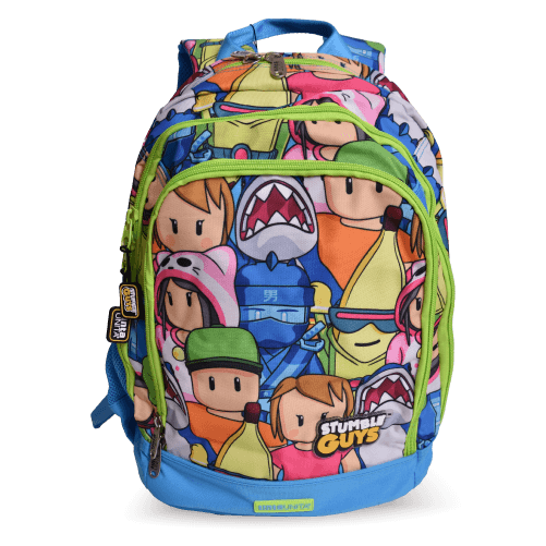 Zaino Scuola tintaUNITA STUMBLE GUYS LIME