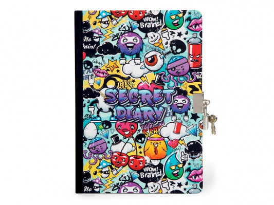 DIARIO SEGRETO con lucchetto in metallo- iTOTAL