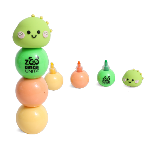 Evidenziatori tintaUnita ZOO 3in1